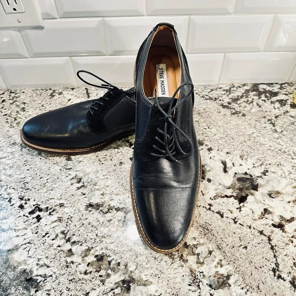 Steve Madden Leather Shoes Size 12